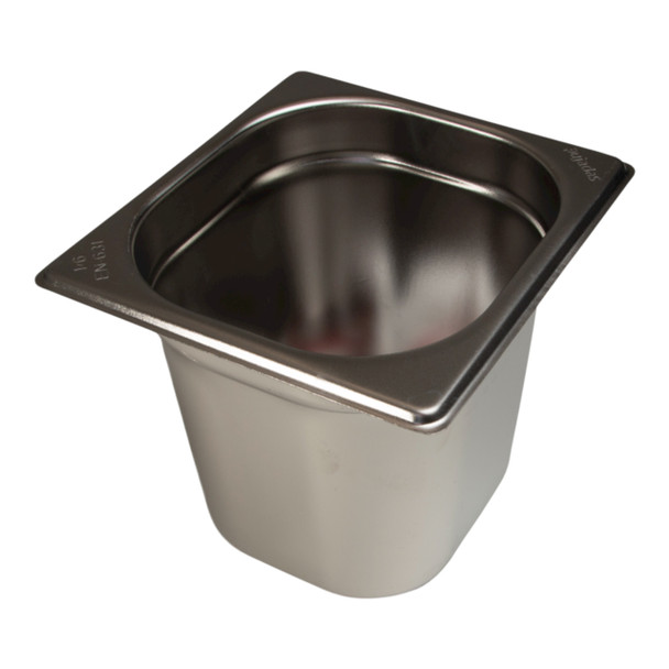 161501 - Pujadas Gastronorm Pro Pan - GN 1/6 - 150mm - Stainless Steel