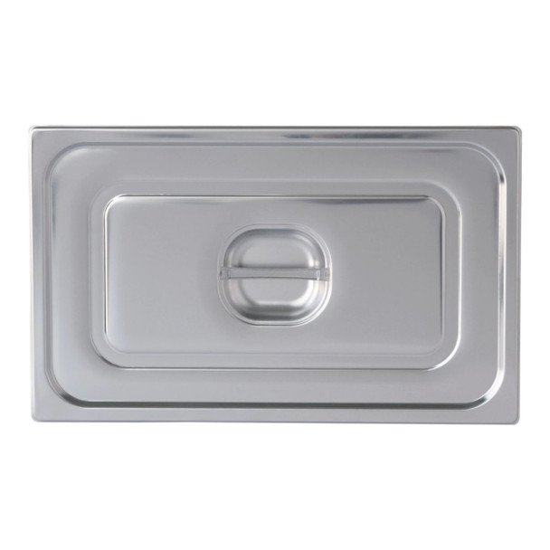 190000 - Pujadas Gastronorm Pro Pan Solid Cover - GN 1/9 - Stainless Steel