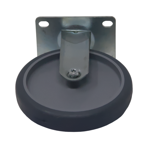 125mm Fixed Wheel with Rubbermaid Compatibility