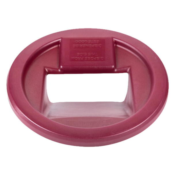 KA3244 - KatchAll Round Magnetic Flatware Retriever - 121 & 166.5 Ltr - Burgundy - Overhead