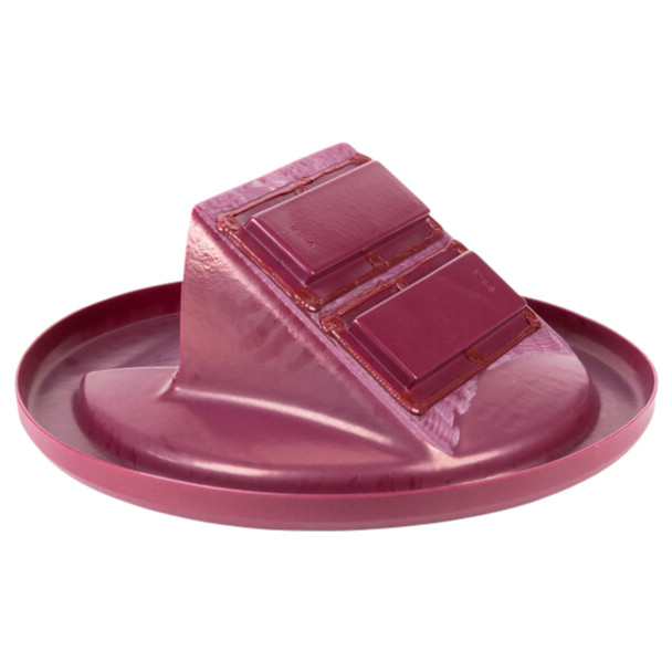 KA3244 - KatchAll Round Magnetic Flatware Retriever - 121 & 166.5 Ltr - Burgundy - Underside of Lid