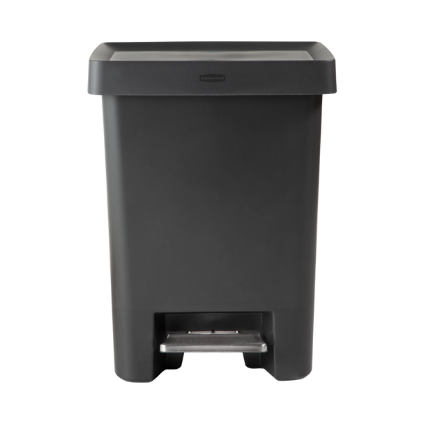 2181031 - Rubbermaid Premier Series Pedal Bin - 71 Ltr - Charcoal - Front Facing 2181031 - Rubbermaid Premier Series Pedal Bin - 71 Ltr - Charcoal - Front Facing