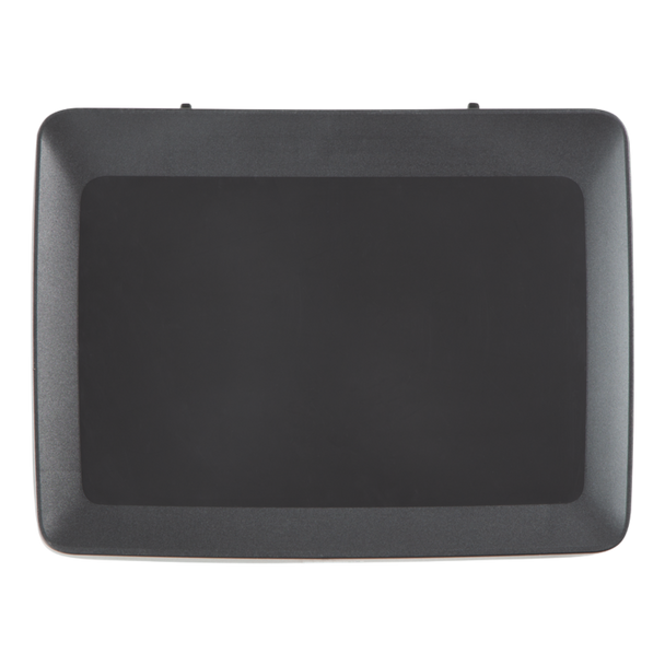 2181031 - Rubbermaid Premier Series Pedal Bin - 71 Ltr - Charcoal - Overhead of Lid 2181031 - Rubbermaid Premier Series Pedal Bin - 71 Ltr - Charcoal - Overhead of Lid