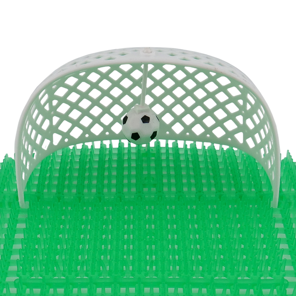 Close-up of Ball and Goal