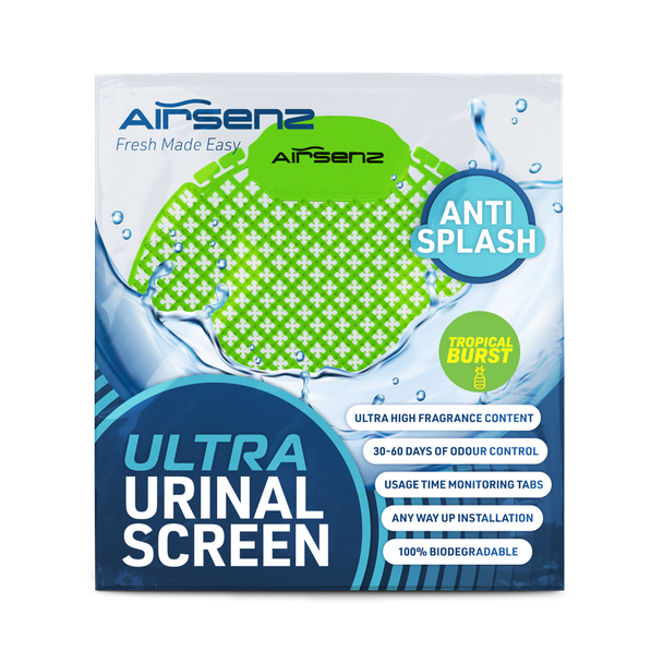 Airsenz Ultra Urinal Screen Branded Packaging