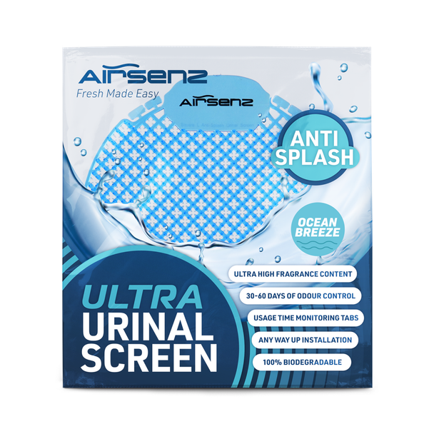 Airsenz Ultra Urinal Screen Branded Packaging