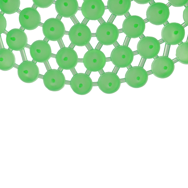 Airsenz Pearl Urinal Screen - Triple Melon - Detail of Pearl Shaped Surface Area