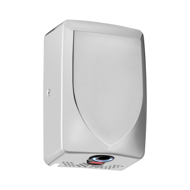 Glide Compact Automatic Hand Dryer with Polished Stainless Steel Finish