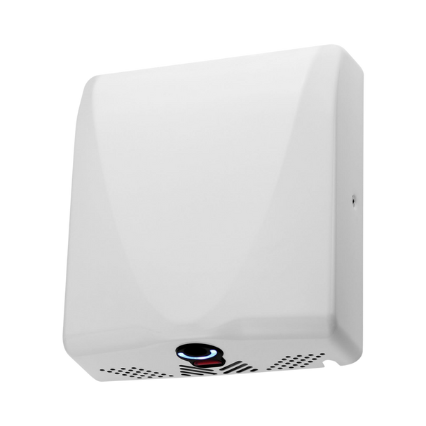 SlimFlow Compact Electric Hand Dryer with HEPA Filter - White