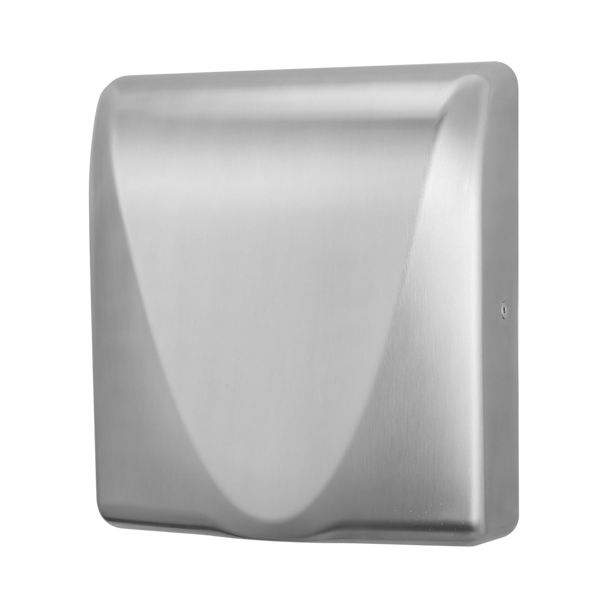 SlimFlow Compact Electric Hand Dryer with HEPA Filter - Brushed Stainless Steel