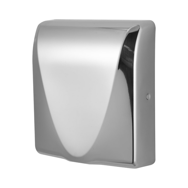 SlimFlow Compact Electric Hand Dryer with HEPA Filter - Polished Stainless Steel