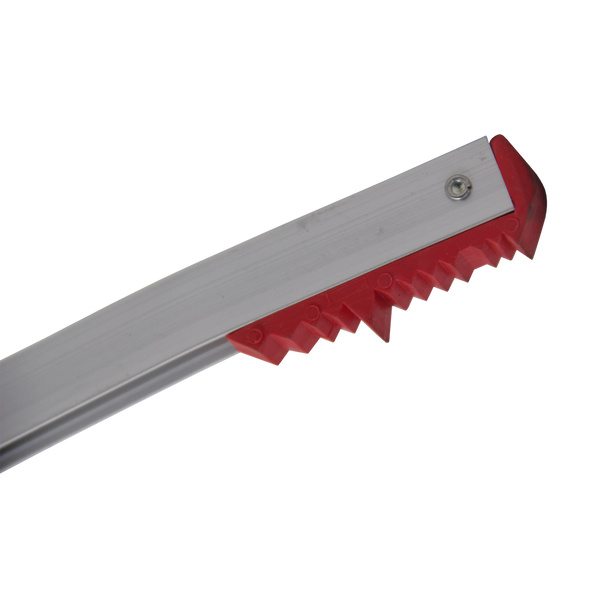 Close-Up of Upper Jaw Grooved Rubber of Litter Picker Pro