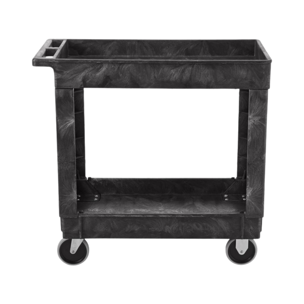 Black Rubbermaid Standard Utility Cart
