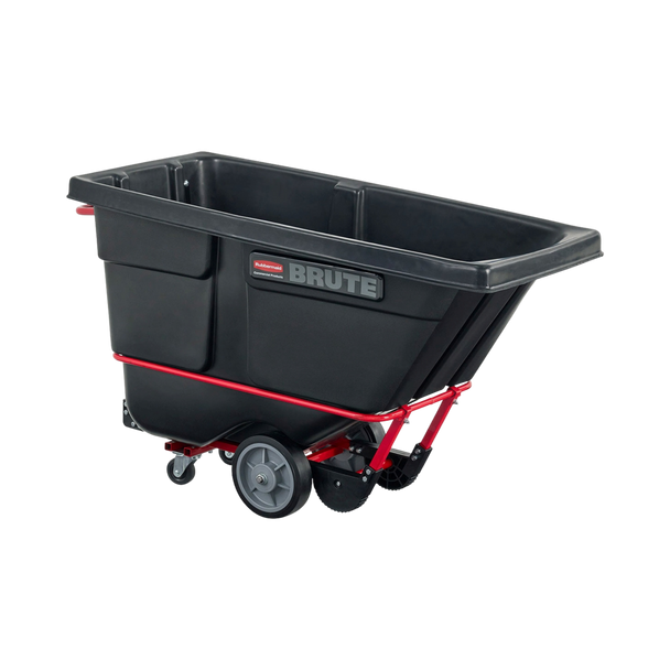 FG130600BLA - Rubbermaid BRUTE Heavy-Duty Tilt Truck with DuraTilt Frame - 0.4 Cubic Metres