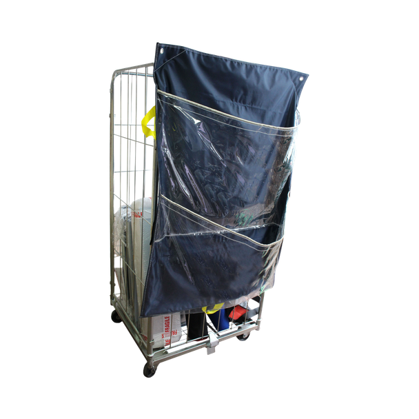 Racksack Rollcage 2-Pocket Reusable Recycling Sack Fitted to Roll Cage