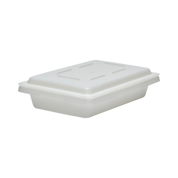 Cambro Poly Flat Lid Fitted to a Poly Food Storage Box
