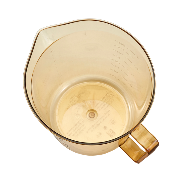 Overhead image of 1.9L Cambro High Heat Measuring Jug