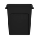Rubbermaid 1955959 - Slim Jim with Venting Channels - 60 Ltr - Black