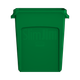 Side-on view of container showing its depth