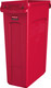 Rubbermaid Slim Jim with Venting Channels - 87 Ltr - Red - 1956189