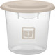 1980258 - Rubbermaid Small Round Container Lid - Brown - Fitted to a 3.8L Round Container