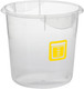 1980397 - Rubbermaid Round Storage Container - 3.8 Ltr - Yellow