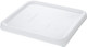 FG650900WHT - Rubbermaid Medium Square Container Lid - White