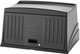 FG9T0000BLA - Rubbermaid Executive Locking Security Hood for Housekeeping Carts - Black