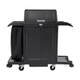 2202528 - Rubbermaid Locking Security Hood Fitted to a Housekeeping Cart with Locking Door Kit and Vinyl Trash Bag