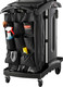 FG9T9000BLA - Rubbermaid Executive Fabric Cart Organiser with 9 Pockets - Attached to Cart and Filled with Tools