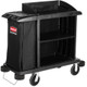 FG619000BLA - Rubbermaid Traditional Compact Housekeeping Cart - Medium