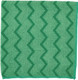 FGQ62000GR00 - Rubbermaid HYGEN Microfibre Cloth - Green