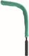 Rubbermaid HYGEN Quick-Connect Flexi-Wand with Microfibre Dusting Sleeve - Green - FGQ85000BK00