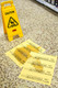 FG425200YEL - Rubbermaid Over-the-Spill Pad Refill for Over-the-Spill Stations - Placed on Spill