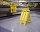 FG425400YEL - Rubbermaid Over-the-Spill Tablet - 22 Pads - Hung on a Safety Sign