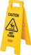 FG611277YEL - Rubbermaid 2-Sided Floor Sign - Caution Wet Floor Symbol