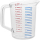 FG321600CLR - Rubbermaid Bouncer Measuring Cup - 0.9 Ltr - Clear - Millilitre Measurement Scale