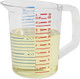 FG321600CLR - Rubbermaid Bouncer Measuring Cup - 0.9 Ltr - Clear - Filled with Liquid