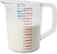 FG321700CLR - Rubbermaid Bouncer Measuring Cup - 1.9 Ltr - Clear - Filled with Milk
