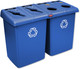 Rubbermaid 1792372Glutton Recycling Station