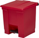 FG614300RED - Rubbermaid Legacy Step-On Pedal Bin - 30 Ltr - Red