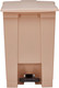 Rubbermaid Legacy Step-On Pedal Bin - 68 Ltr - Beige - FG614500BEIG