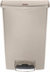 1883552 - Rubbermaid Slim Jim Front Step Pedal Bin - 90 Ltr - Beige