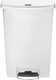 1883561 - Rubbermaid Slim Jim Front Step Pedal Bin - 90 Ltr - White