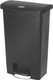 Rubbermaid Slim Jim Front Step Pedal Bin - 50 Ltr - Black - 1883611