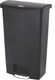 Rubbermaid Slim Jim Front Step Pedal Bin - 68 Ltr - Black - 1883613