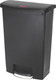 Rubbermaid Slim Jim Front Step Pedal Bin - 90 Ltr - Black - 1883615