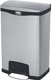 Rubbermaid Slim Jim Front Step Pedal Bin - 50 Ltr - Stainless Steel - 1901992