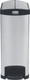 Rubbermaid Slim Jim End Step Pedal Bin - 50 Ltr - Stainless Steel - 1901993