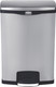 1901999 - Rubbermaid Slim Jim Front Step Pedal Bin - 90 Ltr - Stainless Steel